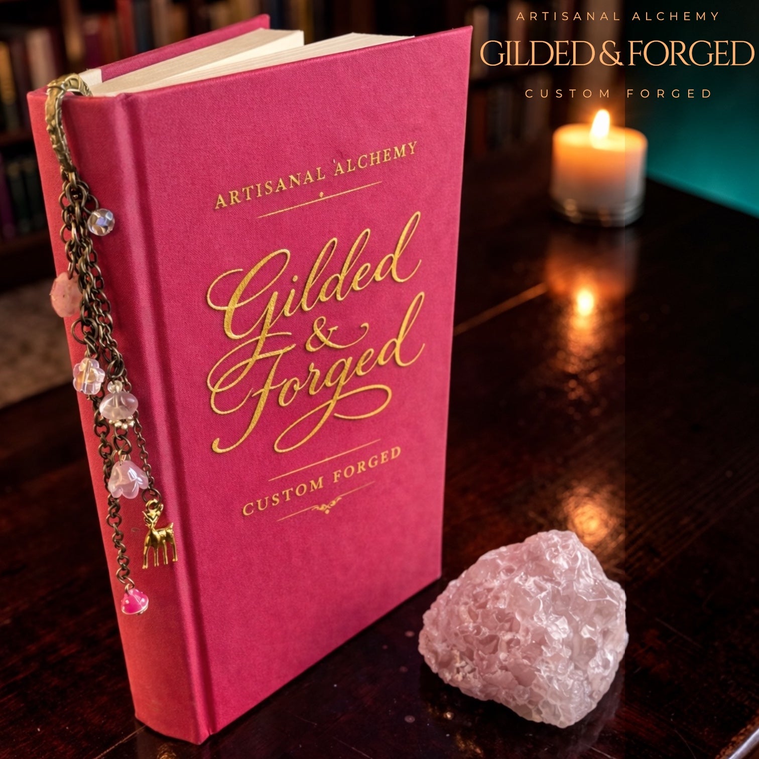 The Rose & Relic Heirloom Bookmark