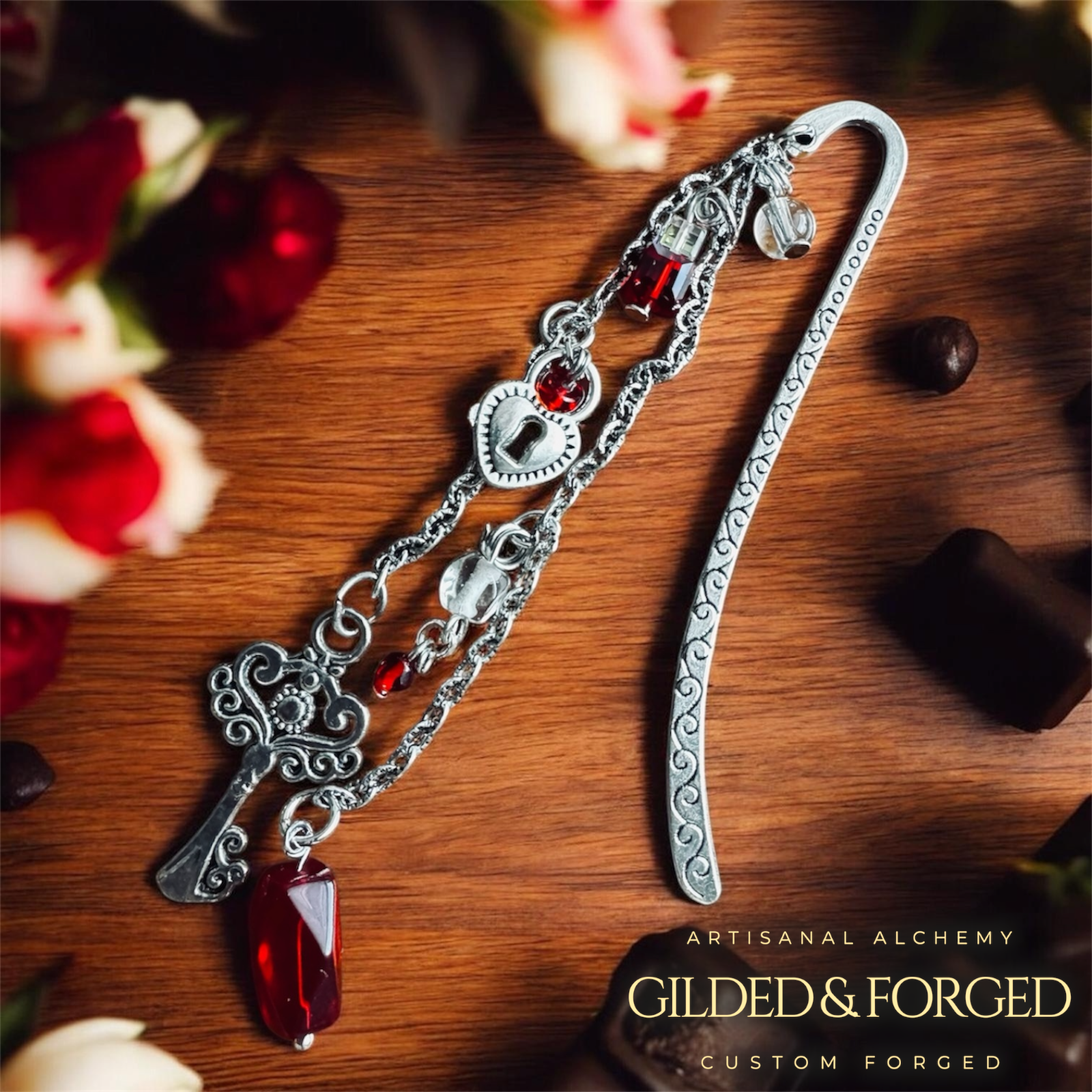 The Velvet Heart Heirloom Bookmark
